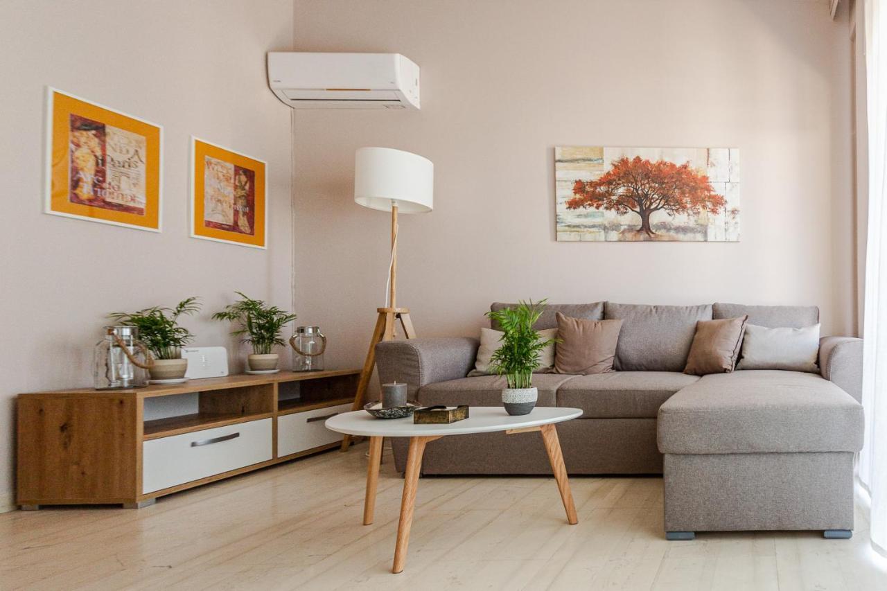 Appartement Cozy Seaside Penthouse With Sea & Mountain View. à Vólos Extérieur photo